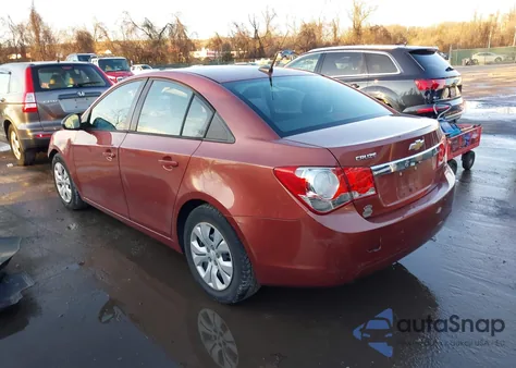 2013 Chevrolet Cruze Ls Auto z USA, uszkodzony, nr VIN 1G1PA5SG5D7108669